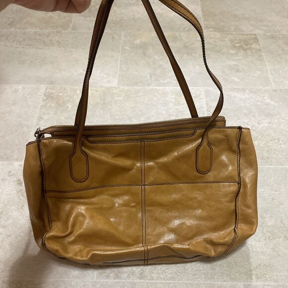 Hobo Shoulder Purse Friar Brown Distress Leather Sophisticated office - Picture 2 of 16